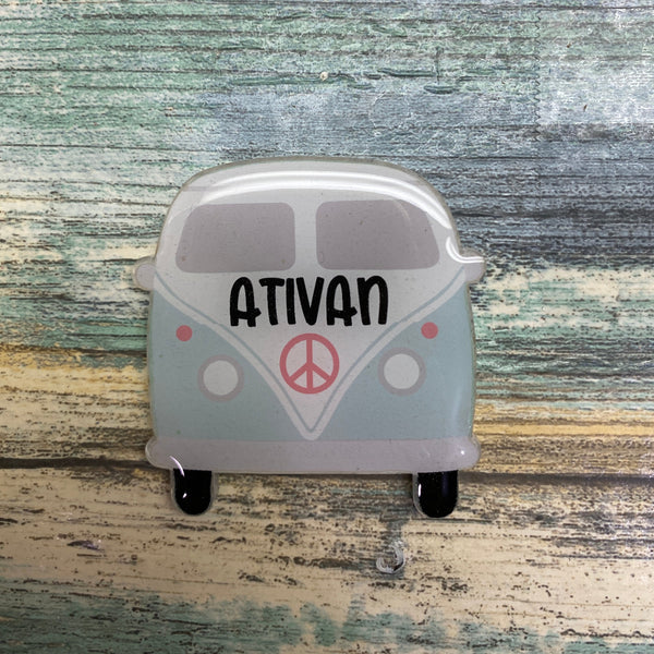 Ativan Badge Reel **FREE SHIPPING