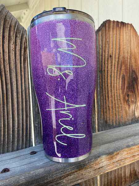 Custom Glitter Tumbler Shut the Fucupcake **FREE SHIPPING