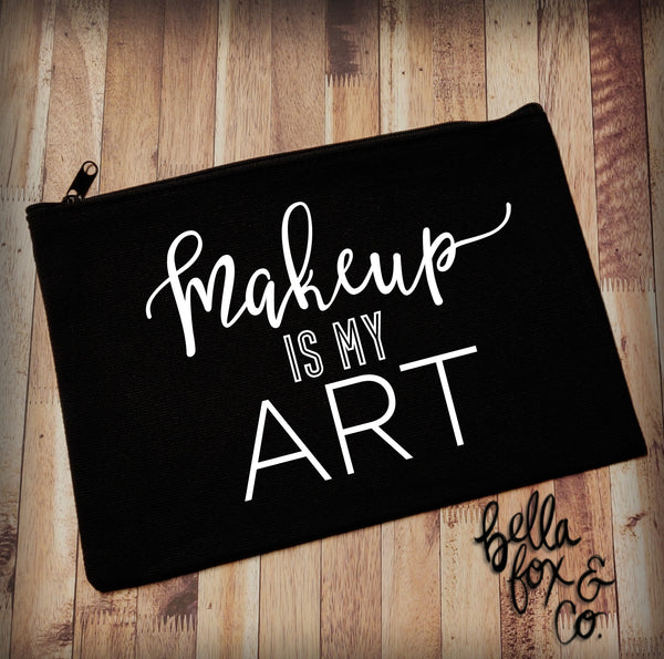 Makeup is my Art Makeup Bag **FREE SHIPPING