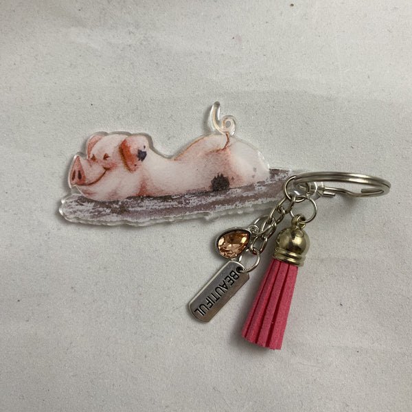 Got Mud Pig Sunflower Glitter Tumbler **FREE SHIPPING