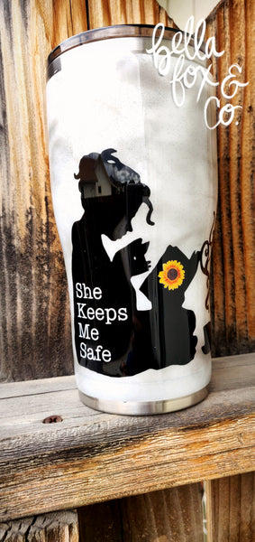 Best Friend Glitter Tumbler Set **FREE SHIPPING