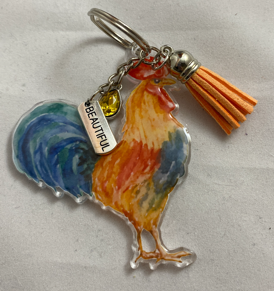 Rise and Shine Mother Cluckers Glitter Tumbler