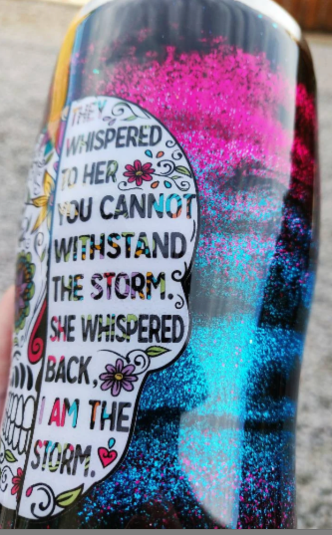 Glitter Tumbler – Nightshade Creative Co