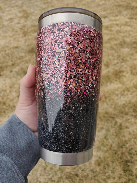 Custom Glitter Tumbler Shut the Fucupcake **FREE SHIPPING