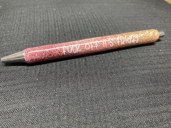 Custom Glitter Pen **FREE SHIPPING