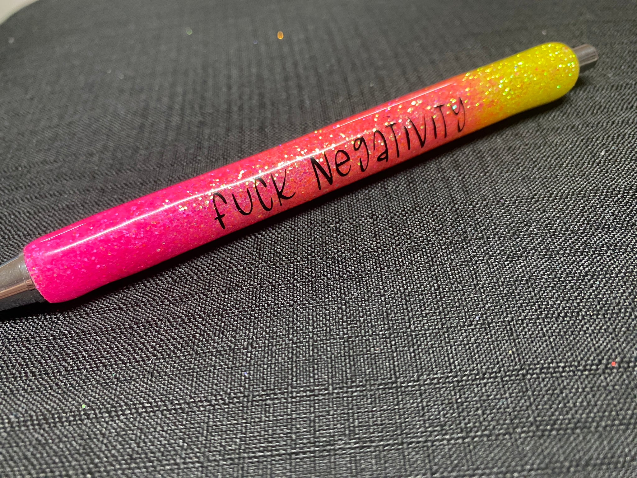 Fuck Negativity Glitter Pen **FREE SHIPPING