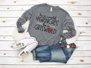 Be a Griswold Long Sleeved T-Shirt or Hoodie **FREE SHIPPING