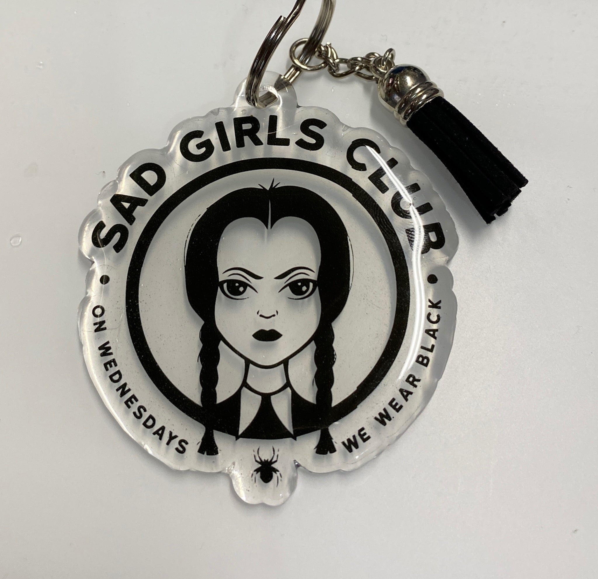 Sad Girls Club Halloween Keychain