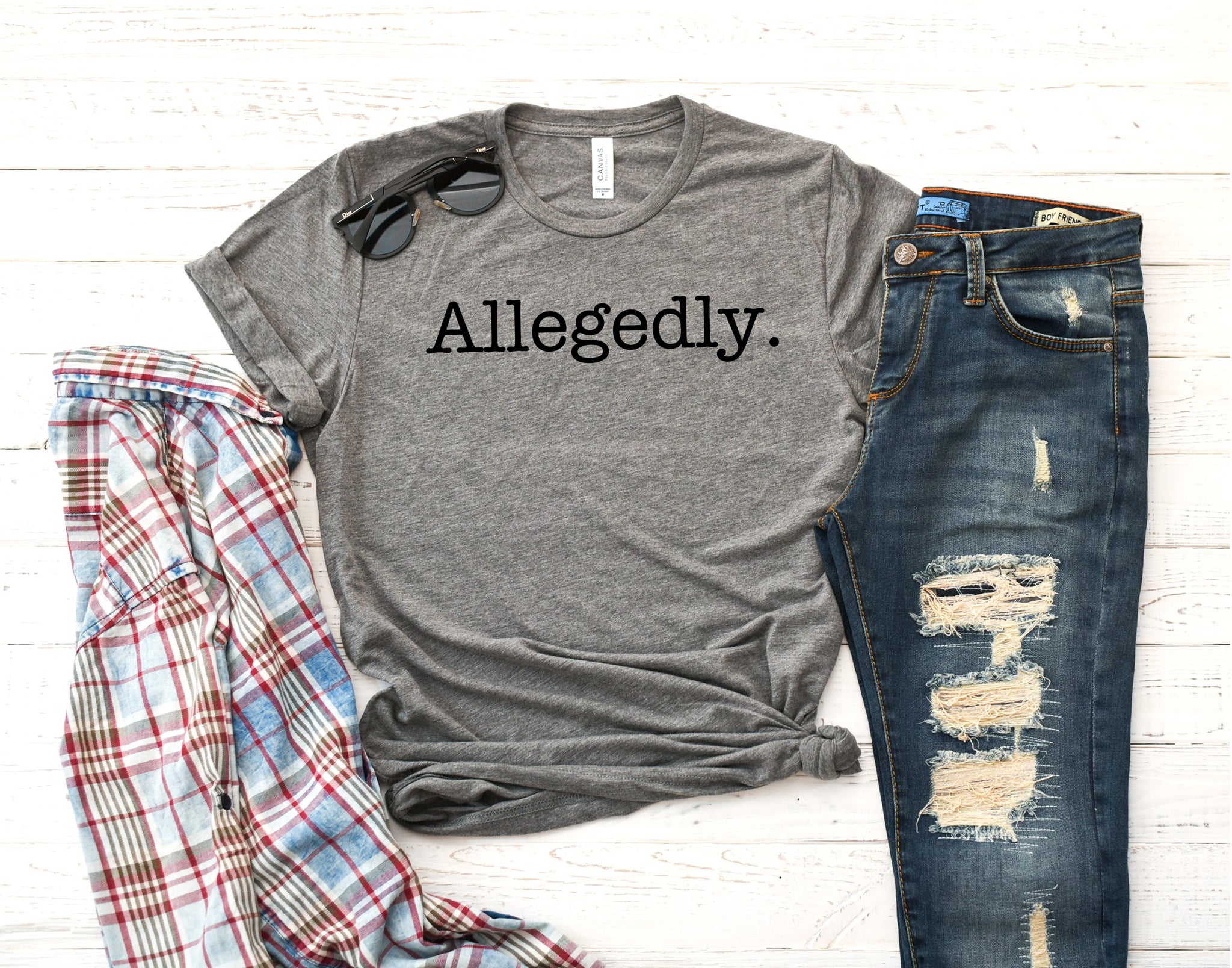 Allegedly T-Shirt or Hoodie**FREE SHIPPING