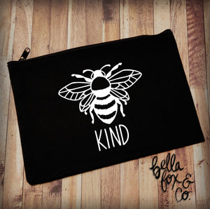 BEE Kind Makeup Bag**FREE SHIPPING